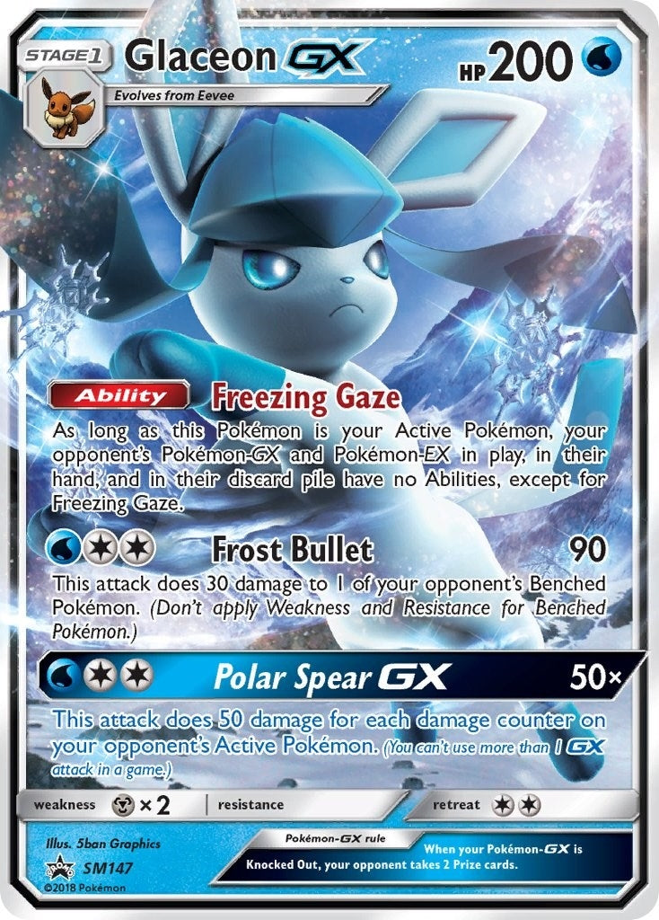 Glaceon GX SM147 (SM147) [SMP]