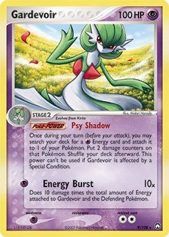Gardevoir 9 108 EX Power Keepers (009/108) [PR]