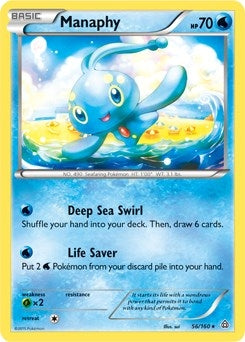 Manaphy 56 160 Battle Arena Deck Exclusive (056/160) [PR]