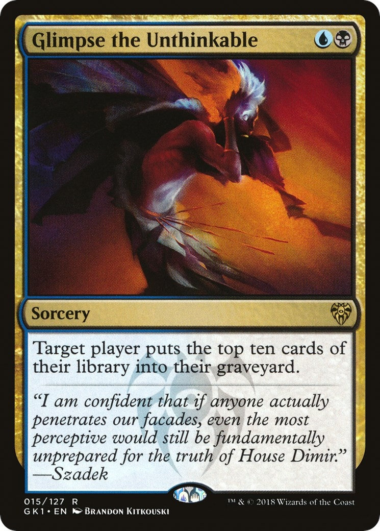 Glimpse the Unthinkable (15) [GR1]