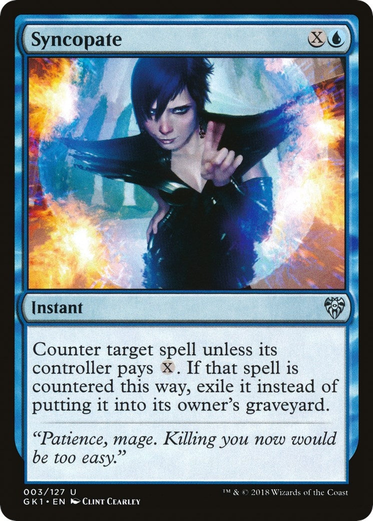 Syncopate (3) [GR1]