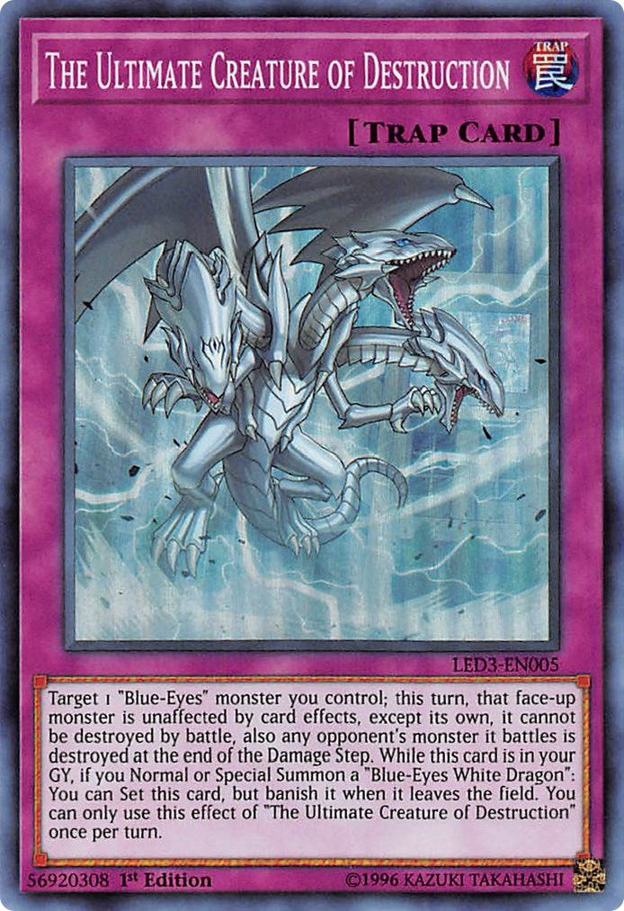 The Ultimate Creature of Destruction (LED3-EN005) [LED3]