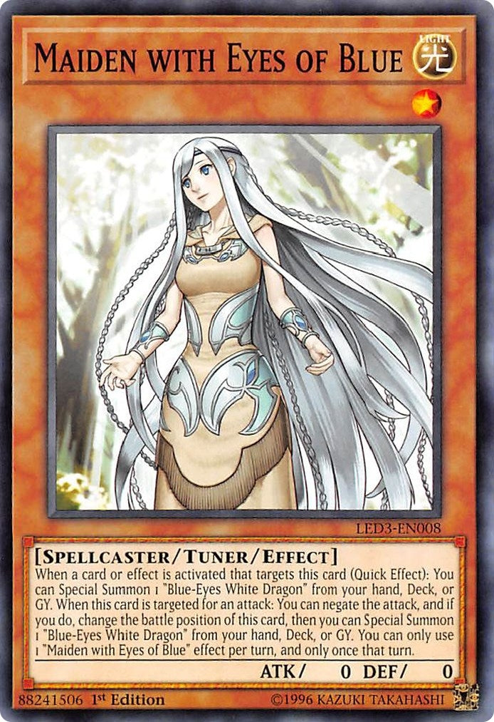 Maiden with Eyes of Blue (LED3-EN008) [LED3]