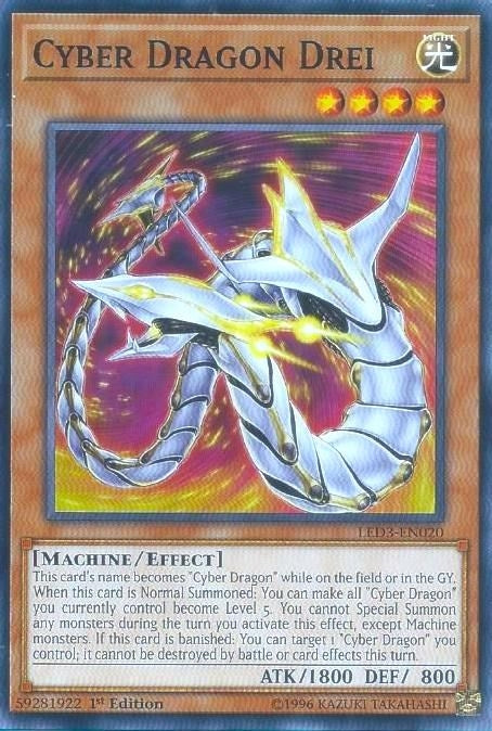 Cyber Dragon Drei (LED3-EN020) [LED3]