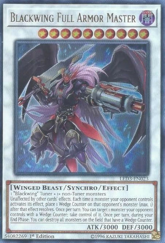 Blackwing Full Armor Master (LED3-EN023) [LED3]