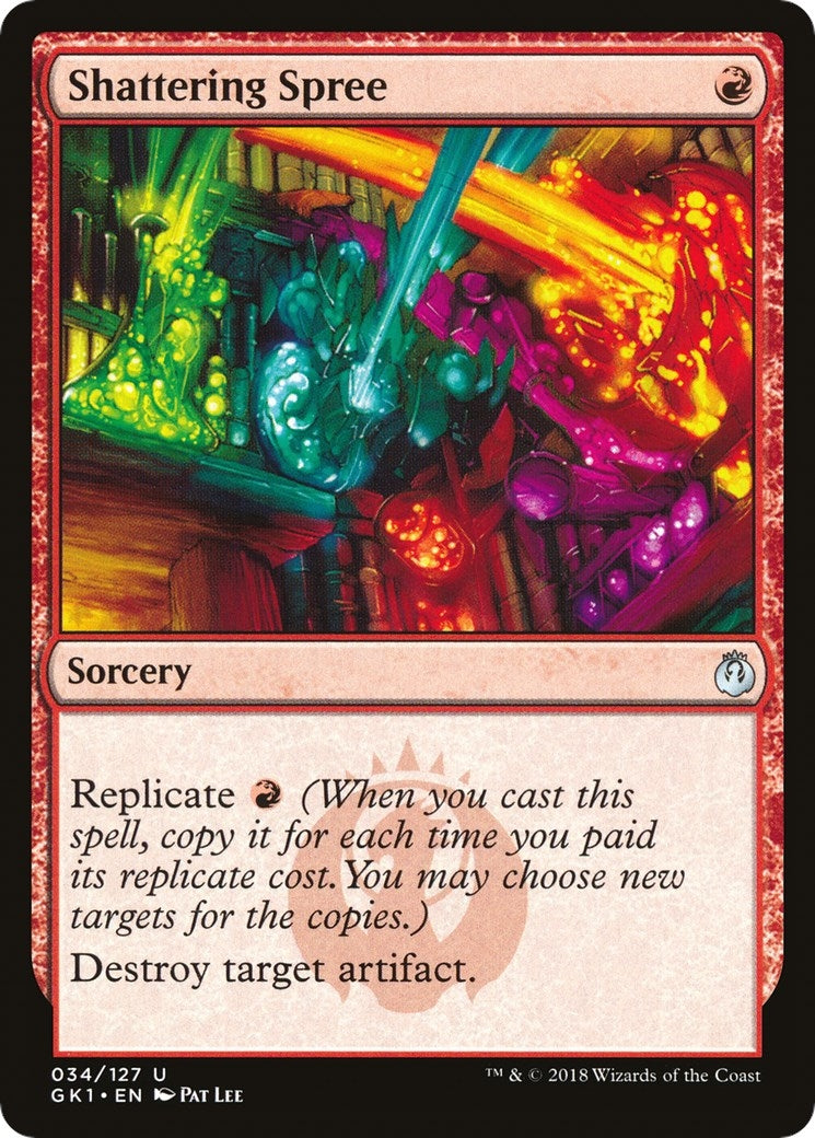 Shattering Spree [Guilds of Ravnica Guild Kit]