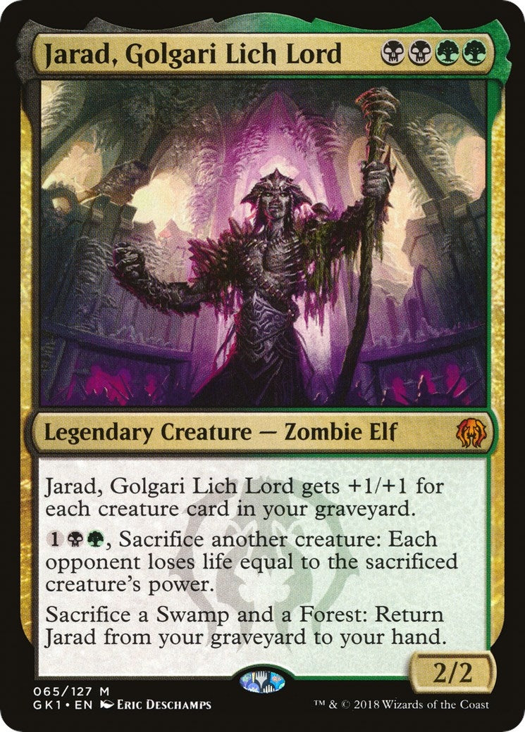 Jarad Golgari Lich Lord (65) [GR1]