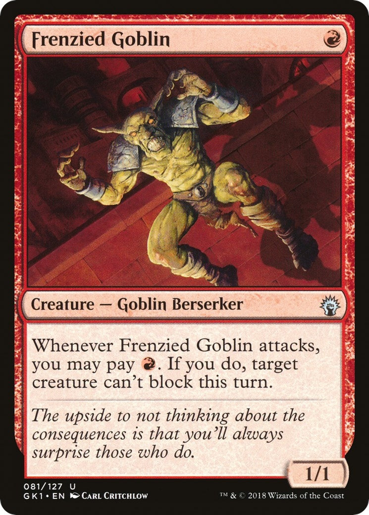 Frenzied Goblin (81) [GR1]