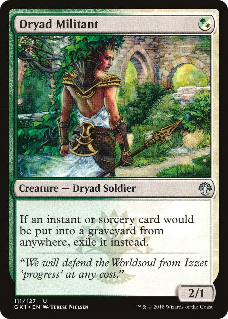 Dryad Militant (111) [GR1]