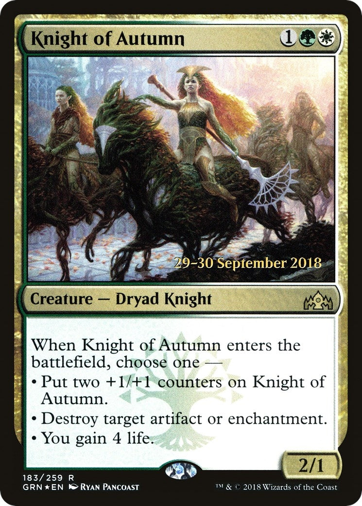 Knight of Autumn (183) [PRE]