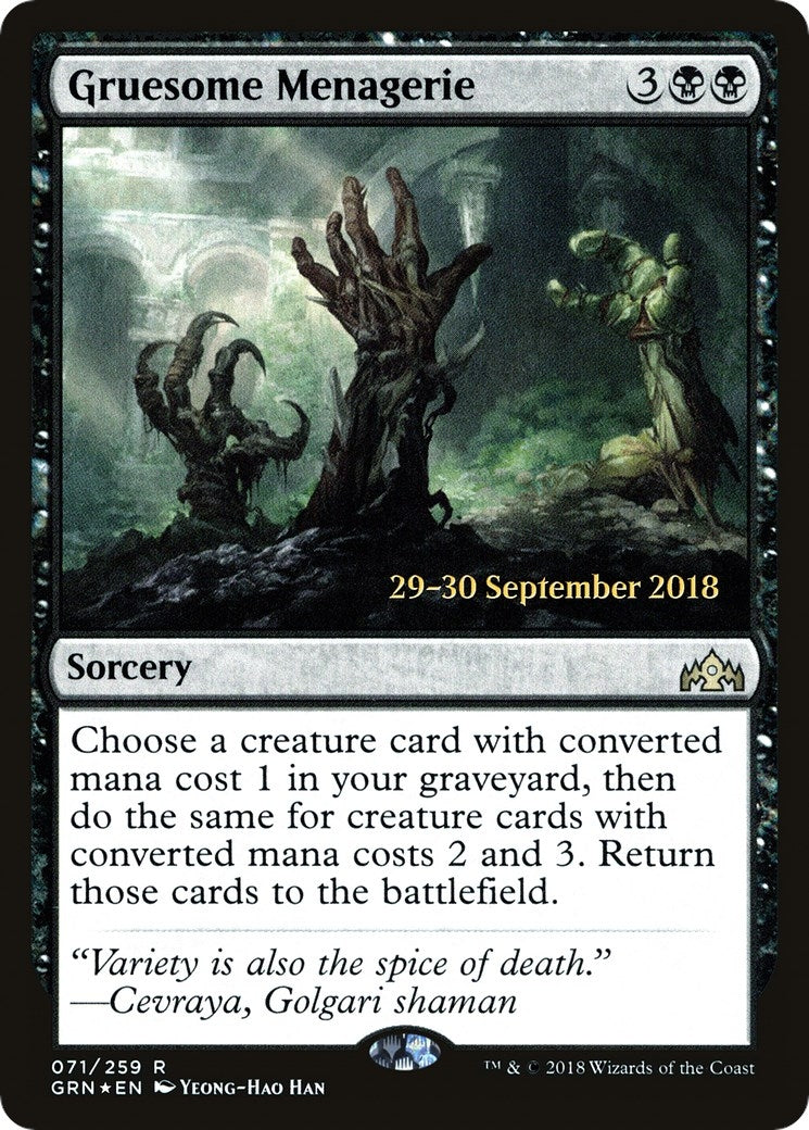 Gruesome Menagerie (71) [PRE]