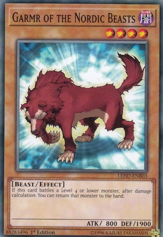 Garmr of the Nordic Beasts (LEHD-ENB03) [LDK4]