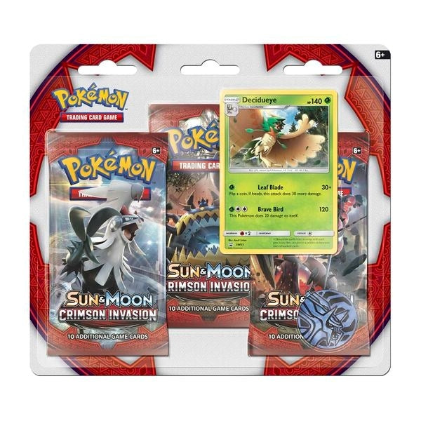 Crimson Invasion 3 Pack Blister Decidueye [SM04]