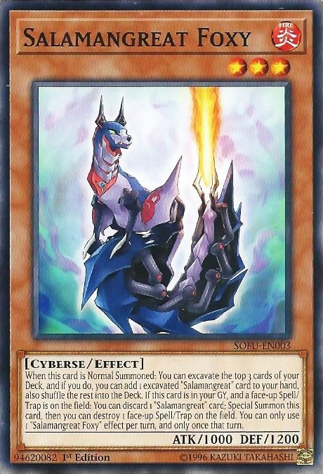 Salamangreat Foxy (SOFU-EN003) [SOFU]