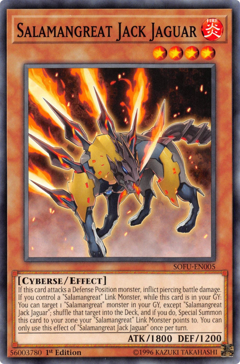 Salamangreat Jack Jaguar (SOFU-EN005) [SOFU]
