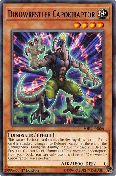 Dinowrestler Capoeiraptor (SOFU-EN006) [SOFU]