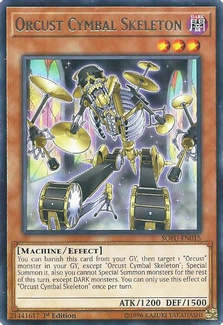 Orcust Cymbal Skeleton (SOFU-EN015) [SOFU]