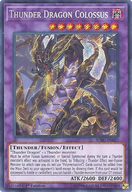 Thunder Dragon Colossus (SOFU-EN037) [SOFU]