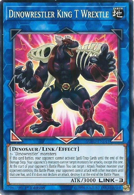 Dinowrestler King T Wrextle (SOFU-EN041) [SOFU]