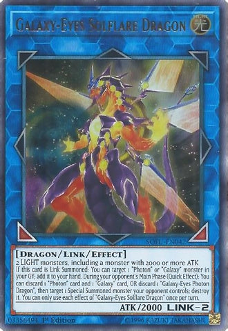 Galaxy Eyes Solflare Dragon (SOFU-EN042) [SOFU]