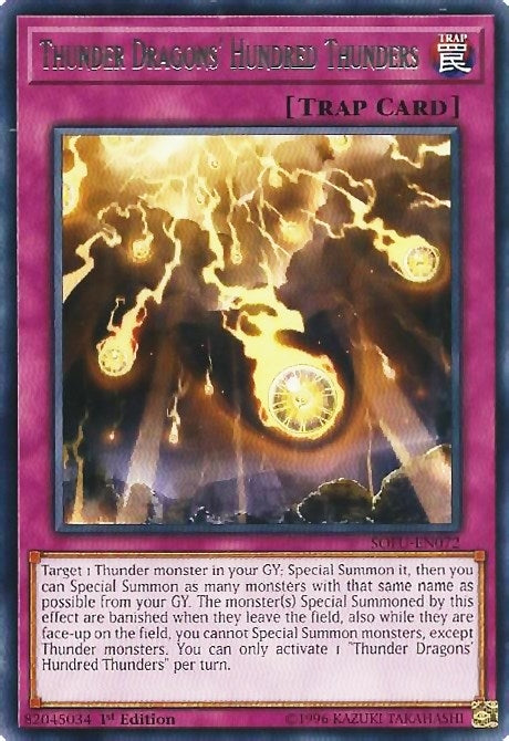 Thunder Dragons Hundred Thunders (SOFU-EN072) [SOFU]