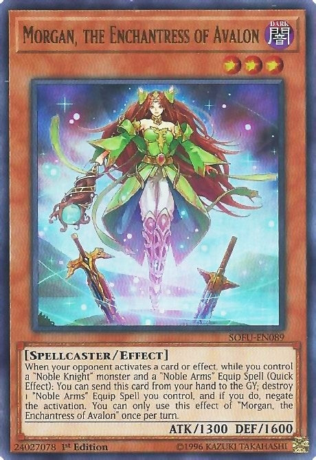 Morgan, the Enchantress of Avalon [SOFU-EN089] Ultra Rare