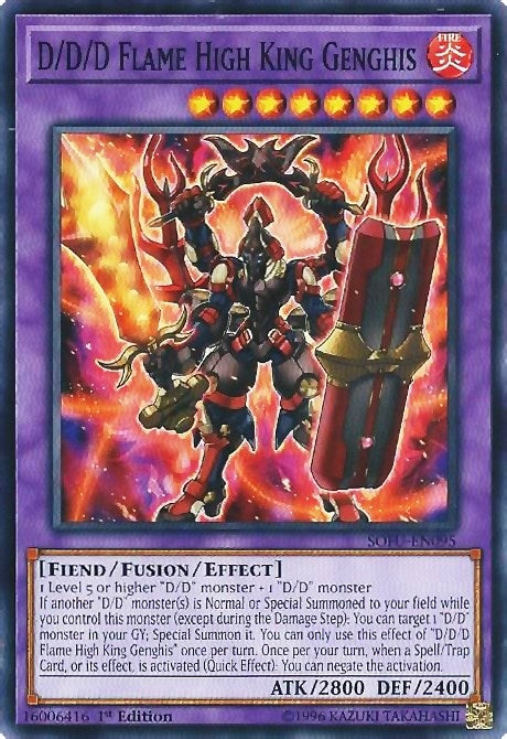 D D D Flame High King Genghis (SOFU-EN095) [SOFU]