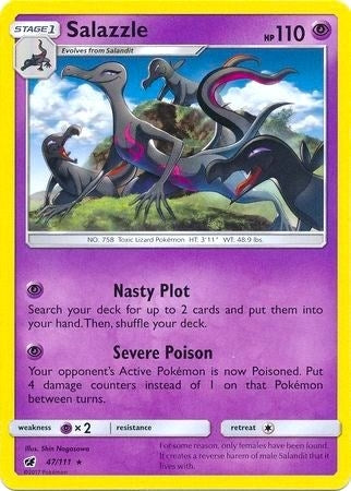 Salazzle 47 111 SM Crimson Invasion (047/111) [PR]