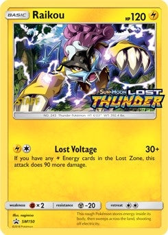 Raikou SM150 Prerelease Staff (SM150) [SMP]