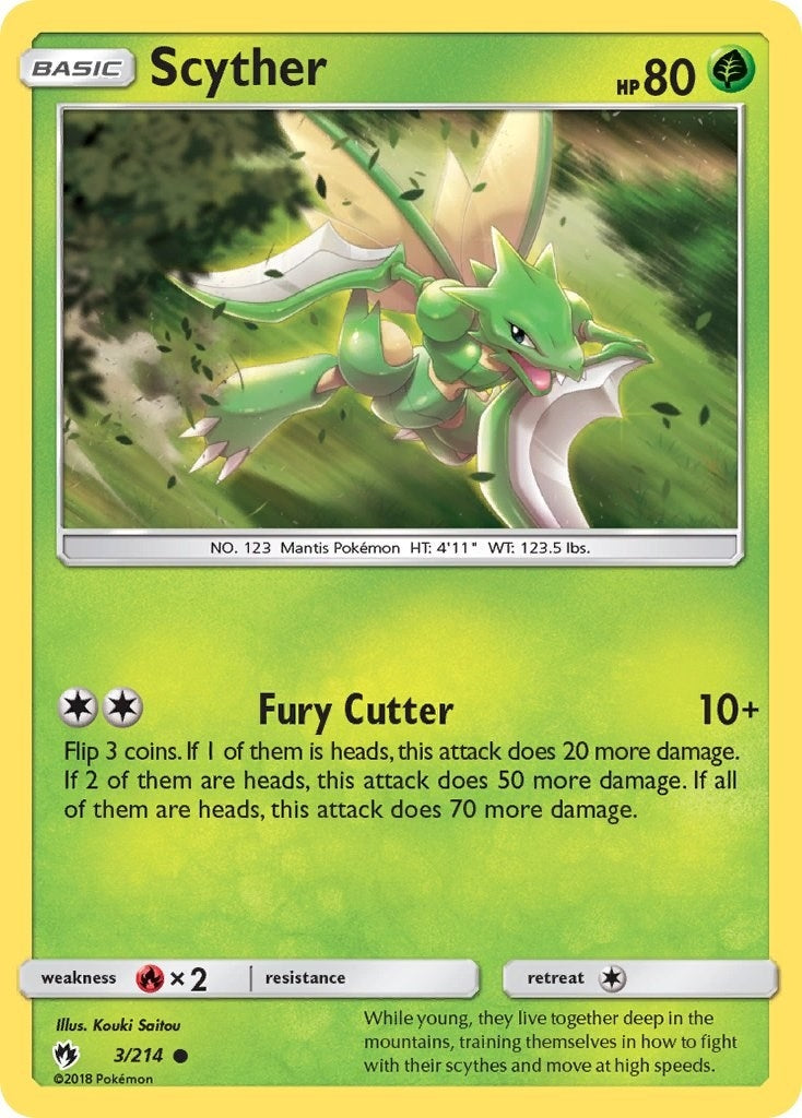 Scyther (3/214) [SM8]