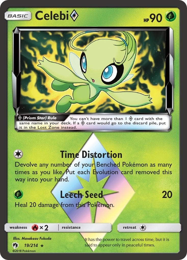 Celebi Prism Star (19/214) [SM8]