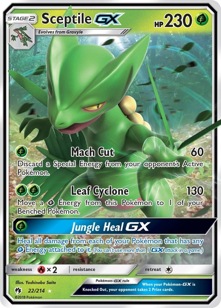 Sceptile GX (22/214) [SM8]