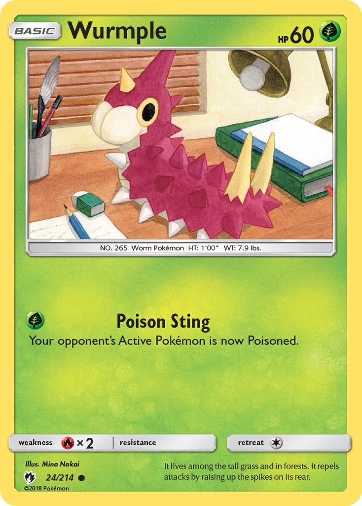 Wurmple 24 (24/214) [SM8]