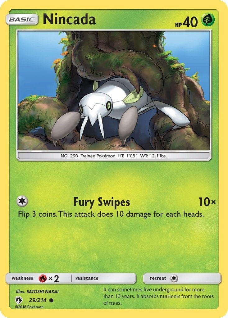 Nincada (29/214) [SM8]