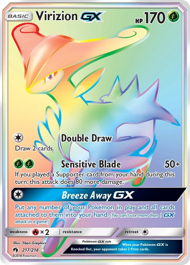 Virizion GX Secret (217/214) [SM8]