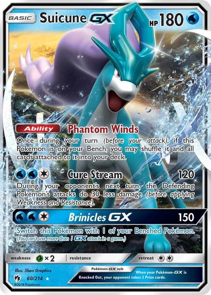 Suicune GX (60/214) [SM8]