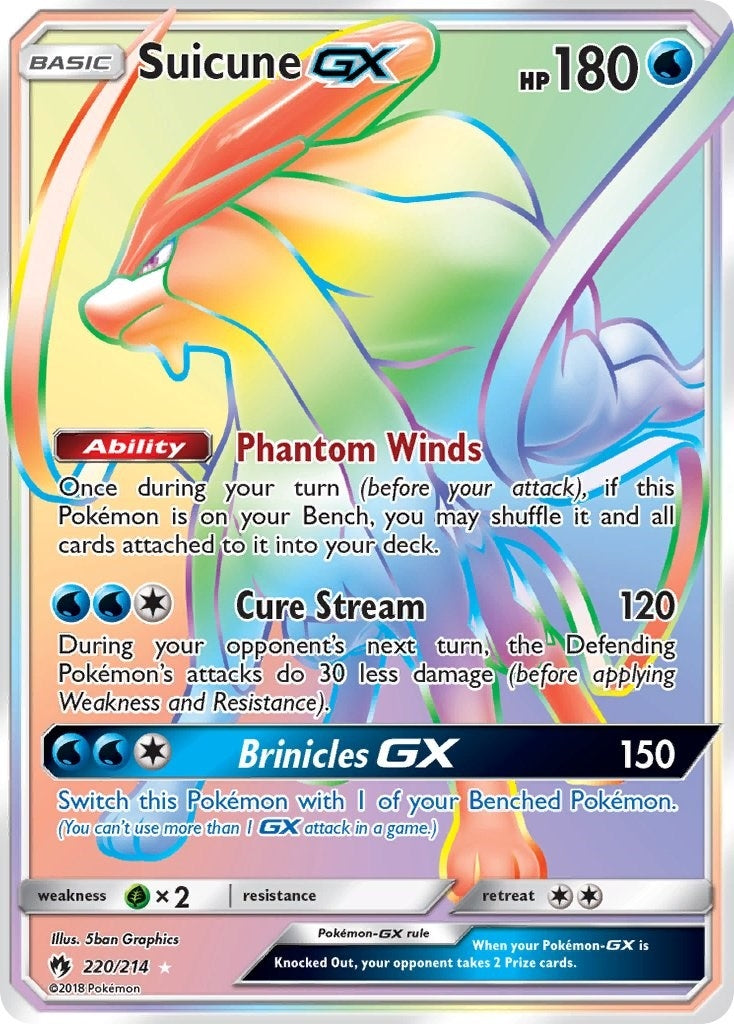 Suicune GX Secret (220/214) [SM8]