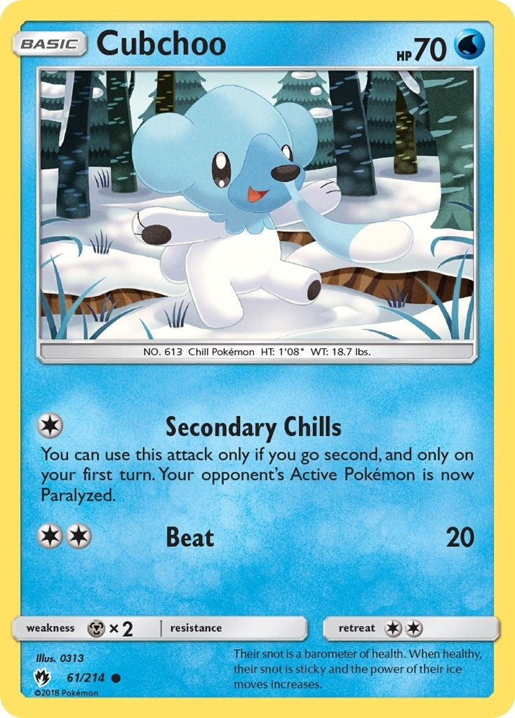 Cubchoo (61/214) [SM8]