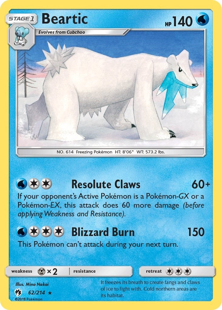 Beartic (62/214) [SM8]