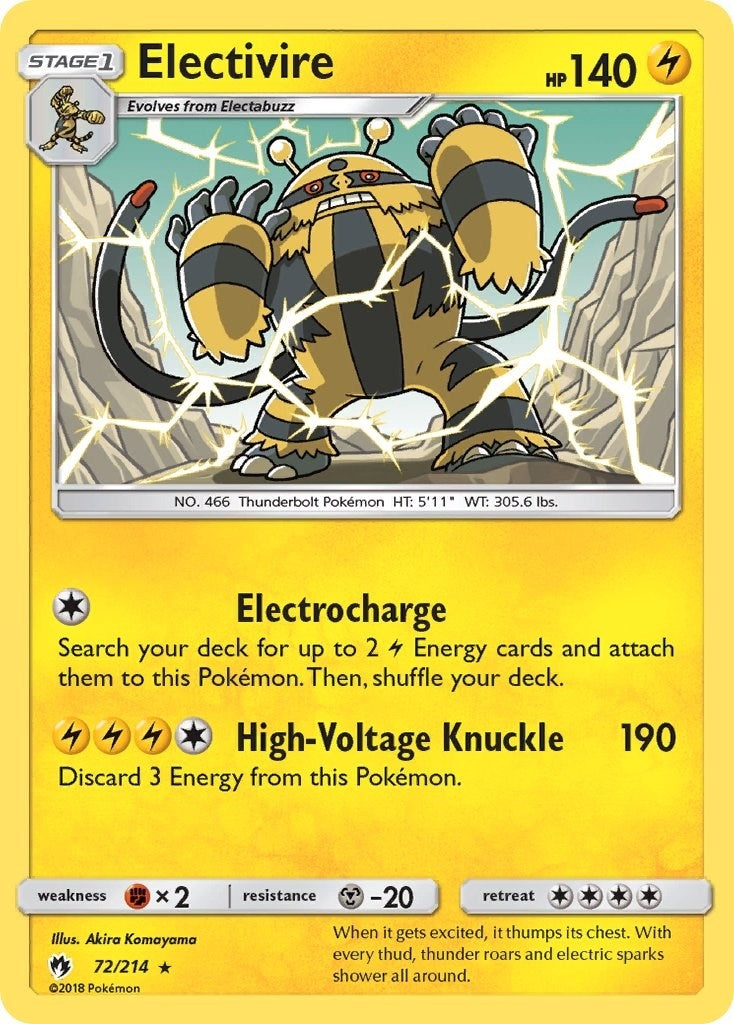 Electivire (72/214) [SM8]