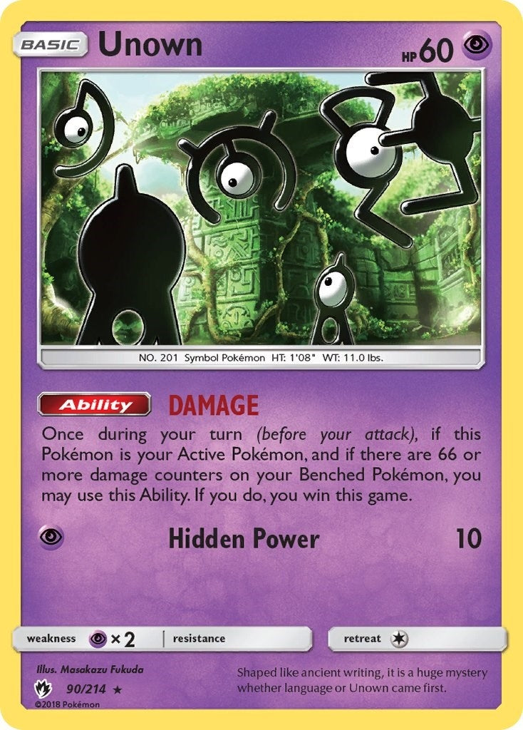 Unown 90 (90/214) [SM8]