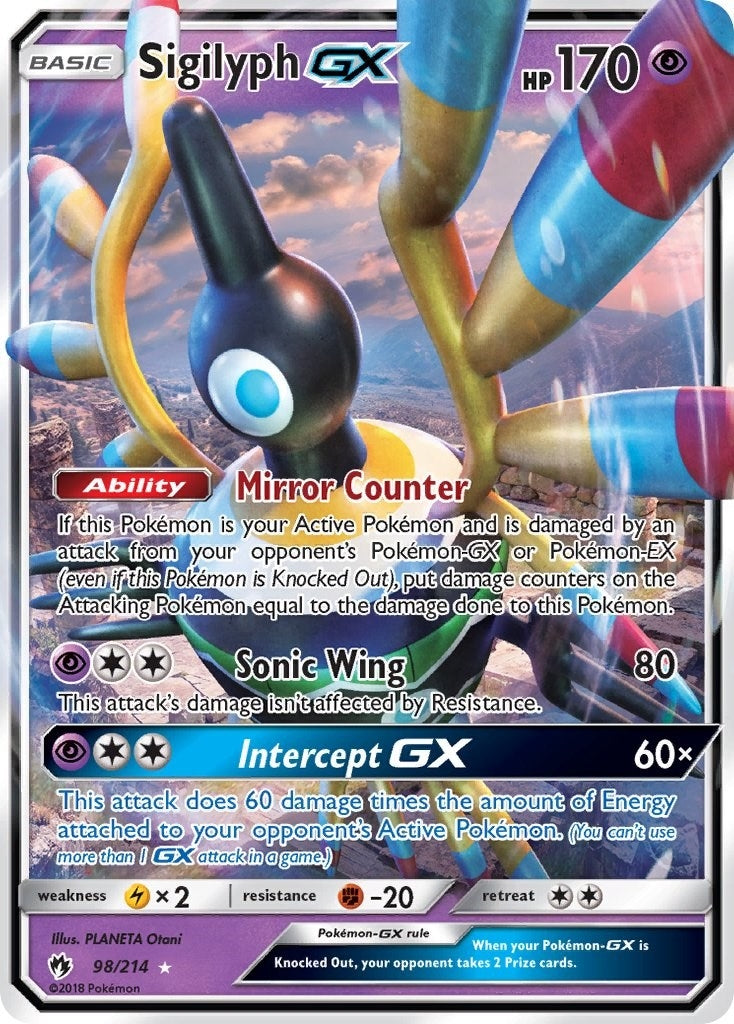 Sigilyph GX (98/214) [SM8]