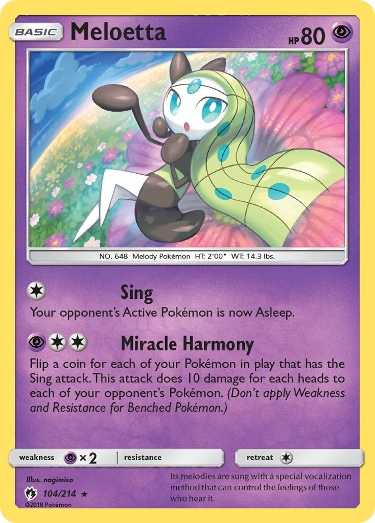 Meloetta (104/214) [SM8]
