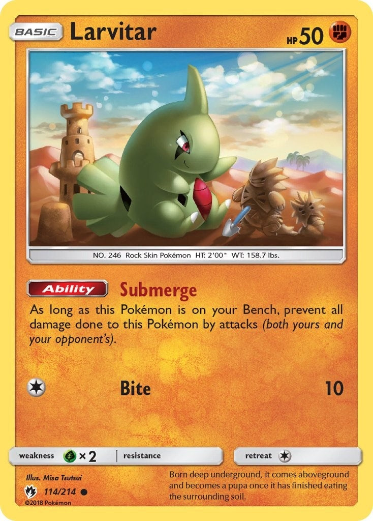 Larvitar 114 (114/214) [SM8]