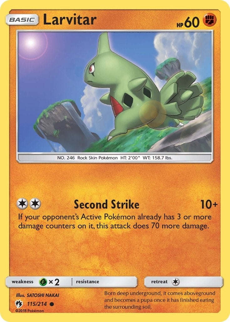 Larvitar 115 (115/214) [SM8]