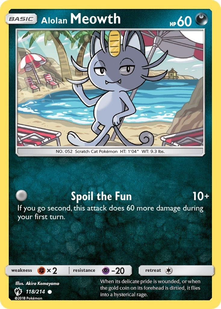 Alolan Meowth (118/214) [SM8]