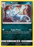 Alolan Persian (119/214) (SM - Lost Thunder)