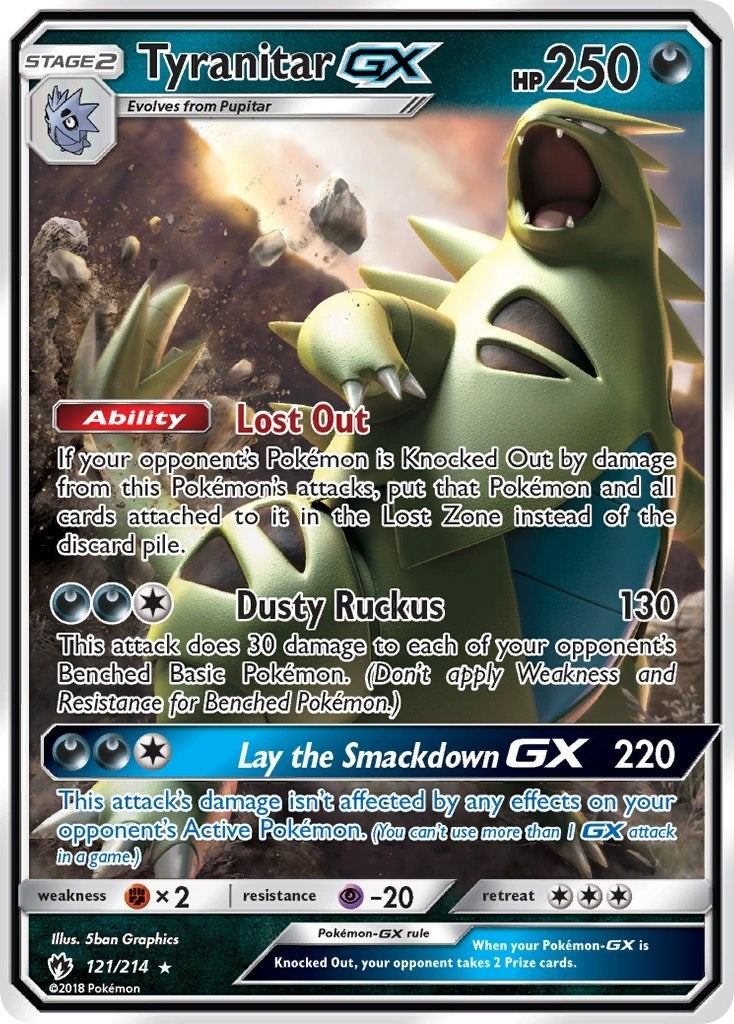 Tyranitar GX (121/214) [SM8]