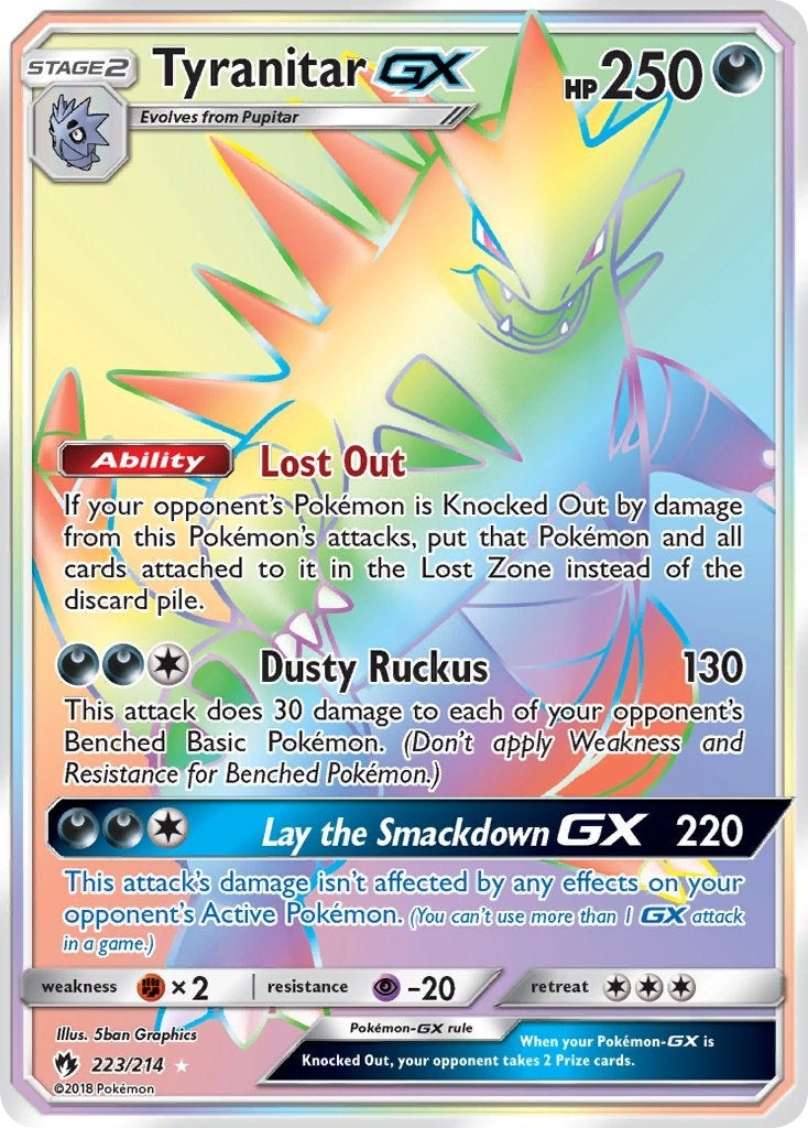 Tyranitar GX Secret (223/214) [SM8]