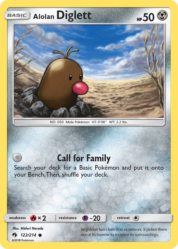 Alolan Diglett (122/214) [SM8]